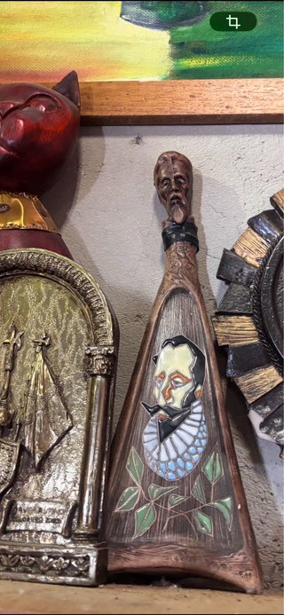 Botella Antigua Miguel de Cervantes