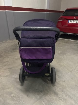 Carro Jane plegable morado