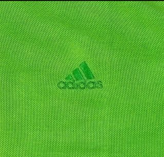Polo Adidas Neón Verde Lima Vintage - Raro