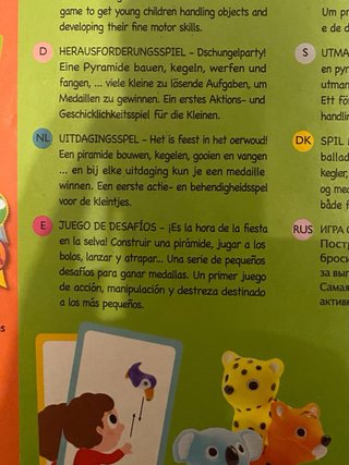 Juego de mesa Little Action Djeco