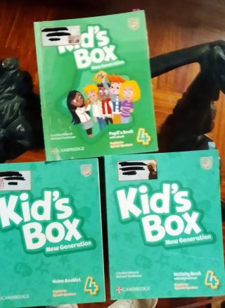 Libros 4° primaria kids box new generation