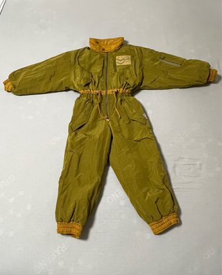 Monos de nieve Vintage para 2 y 6 años