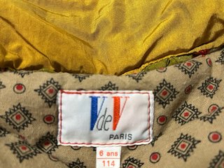 Monos de nieve Vintage para 2 y 6 años