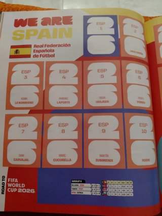 Álbum Cromos FIFA World Cup 2026 Panini
