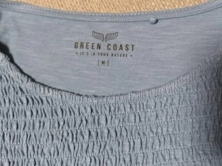 Camiseta Green Coast azul M