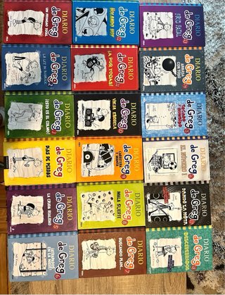 Libros del diario de Greg
