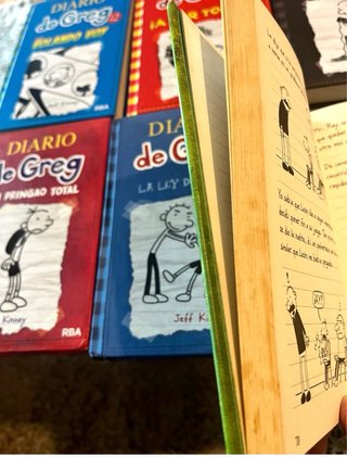 Libros del diario de Greg
