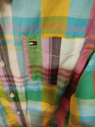 Camisa Tommy Hilfiger Caballero Multicolor