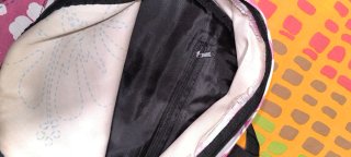 Mochila rosa Kima con estampado floral