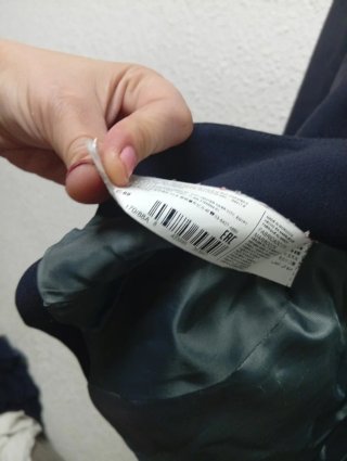 Blazer Azul Marino Mango Talla M