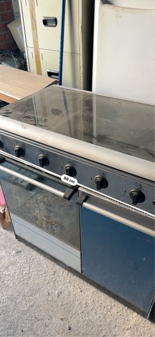 Cocina de gas con horno
