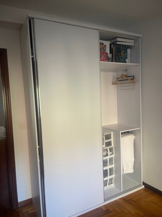 Armario puertas correderas blanco
