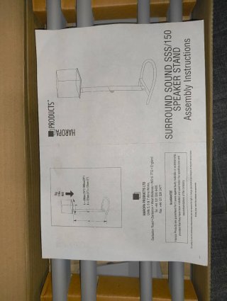 Harpa SSS/150 Soporte Altavoces Surround
