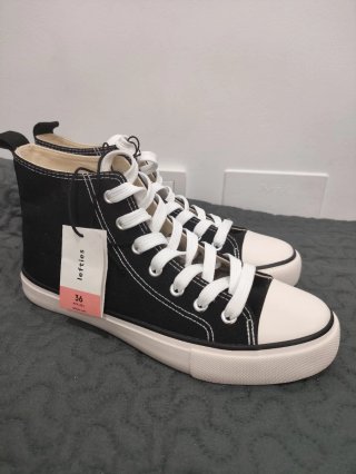Zapatillas botín Lefties negras talla 36