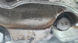 Caja de cambios opel f17w355 corsa c enjoy 1141251