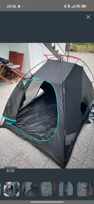 Tienda de campaña Decathlon Fresh & Black