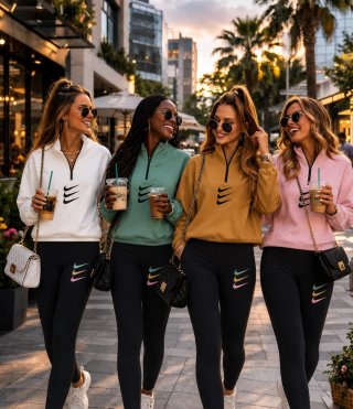 Conjunto Mujer leggins y sudadera