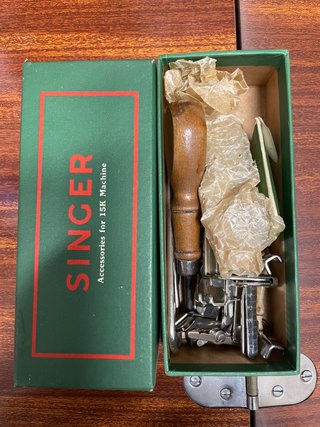 Máquina de coser Singer 15K88 (1936)