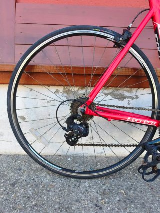 Bicicleta Carrera Zelos 6061 T6 Roja