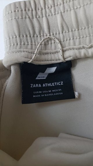 Pantalón deportivo Zara Athleticz Beige