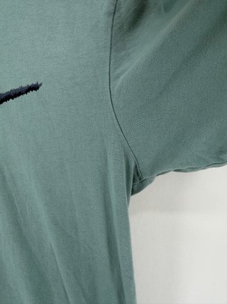 Camiseta Nike Verde Talla S Logo