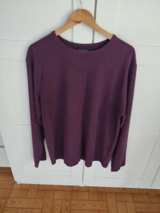 Jersey Adolfo Domínguez Morado Talla M