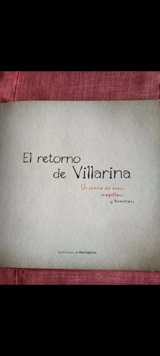 El retorno de Villarina un cuento de osos.