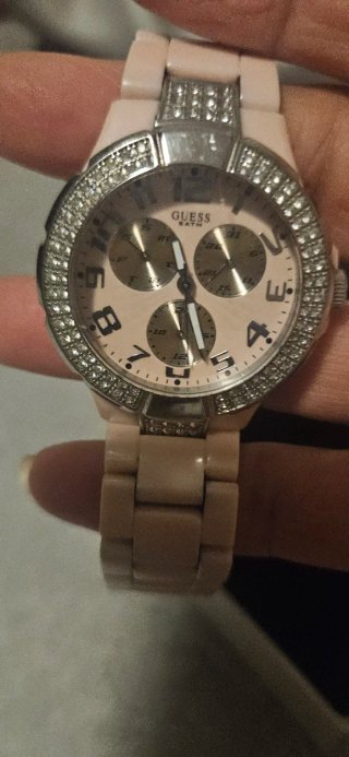 Orologio Guess Donna Rosa e Argento