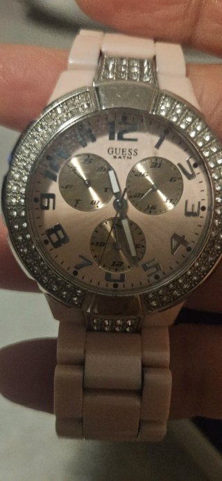 Orologio Guess Donna Rosa e Argento