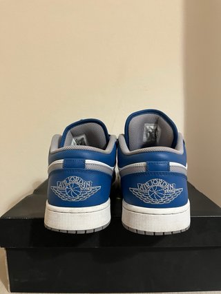 Nike Air Jordan 1 Low Azul y Blanco