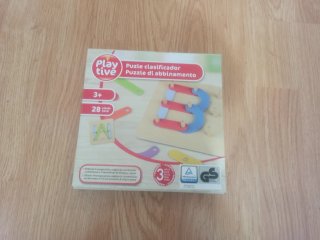 Puzzle Clasificador Madera Play Tive 3+