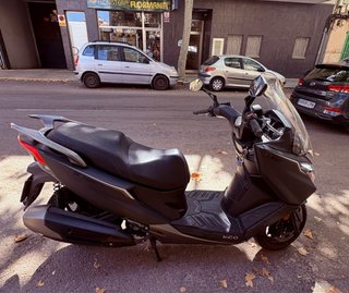 Kymco  Scooter Negra/Gris