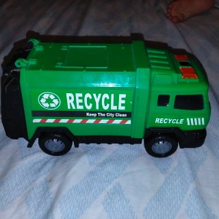 Camión de basura reciclaje juguete