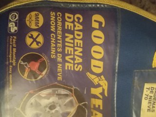 CADENAS DE NIEVE - Goodyear T-70