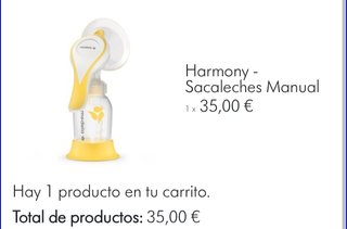Sacaleche manual Medela