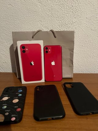 iPhone 11 Rojo 128 gb