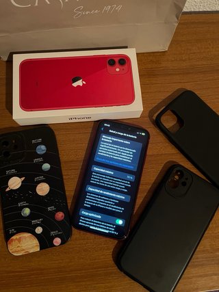 iPhone 11 Rojo 128 gb