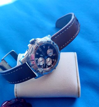 Reloj Festina Multifunción Negro y Plateado