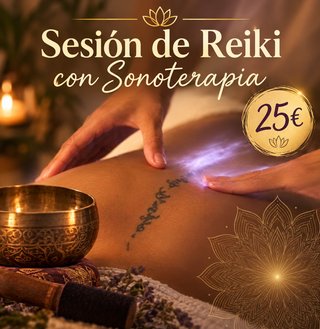 Sesiones de Reiki  con Sonoterapia