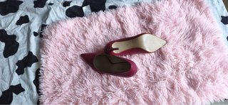 Zapatos Salón Zara Basic Talla 41 Fucsia