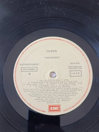Vinilo Queen - Innuendo 1991