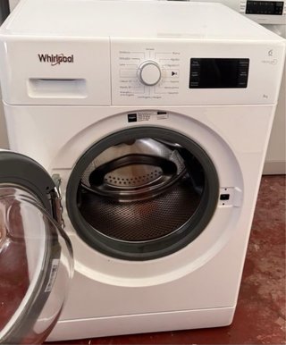 Lavatrice Whirlpool 8 kg in bianco