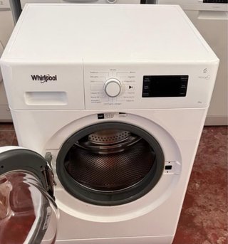 Lavatrice Whirlpool 8 kg in bianco