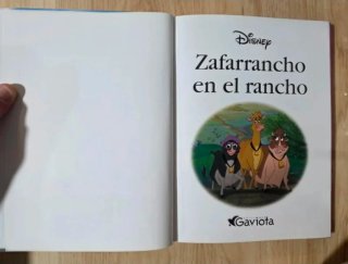 Clásico cuento Disney. "Zafarrancho en el rancho".