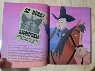 Clásico cuento Disney. "Zafarrancho en el rancho".