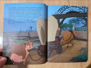 Clásico cuento Disney. "Zafarrancho en el rancho".