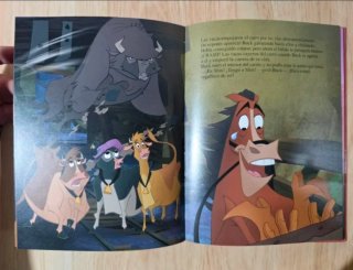 Clásico cuento Disney. "Zafarrancho en el rancho".