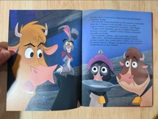 Clásico cuento Disney. "Zafarrancho en el rancho".