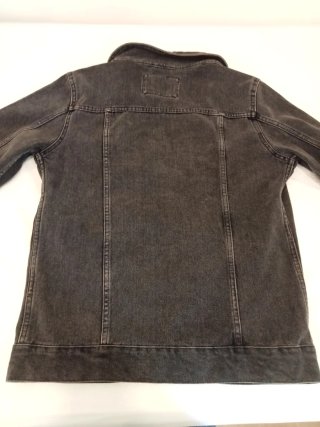 Cazadora vaquera negra mujer Pull&Bear Talla M
