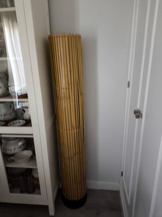 Lámpara de pie de caña 151cm alto